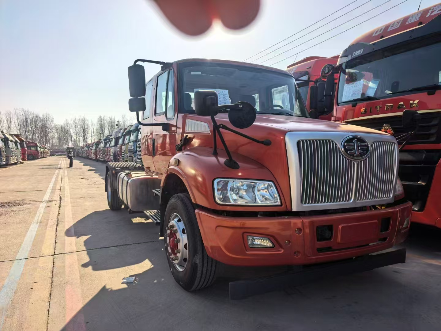 二手牽引車出口